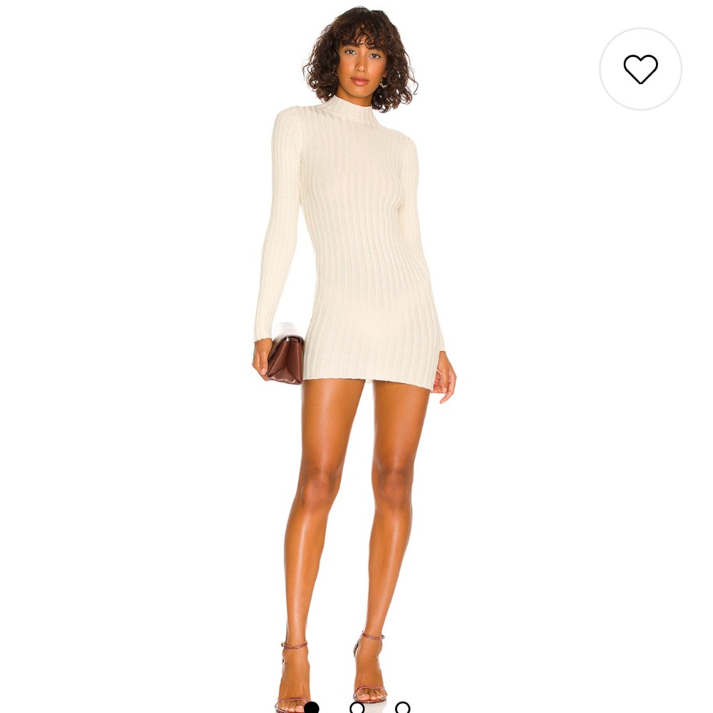 Lovers + Friends Be Fierce Dress in Ivory
